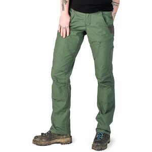 Dovetail Workwear Britt X Ultra Light Women's Cargo Pant, Lichen Green, Size 4XL